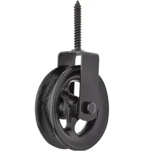 Roldana 6cm Metalica C/paraf Paraboni 100151