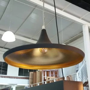 Pendente Td 900 E-27 Taschibra Preto/branco