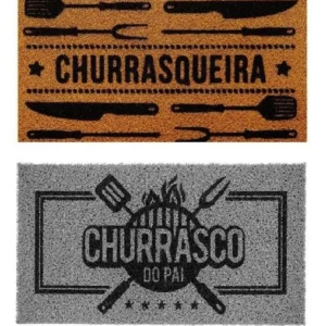 Tapete Vinil 40x75 Churrasqueira Kapazi