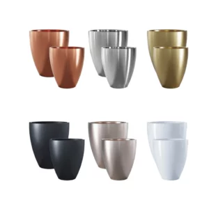 Vaso Ceramico Frankfurt Ouro 10 Japi