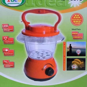 Lampiao Recarregavel 12 Led Idea