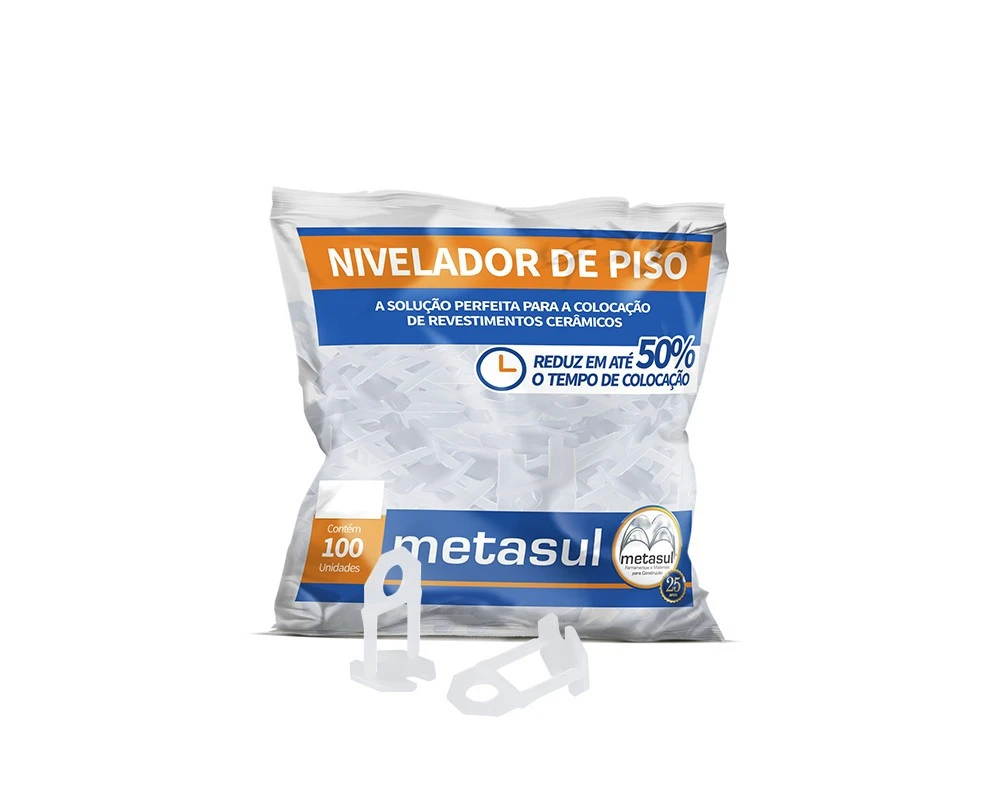 Clips Metasul 1,0mm Grande - Pacote 50 Peças (ultima Remessa) - Bomagg