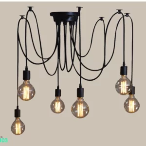 Pendente Talia 6 Cabos E27 Ref 825/6 Adn 1403