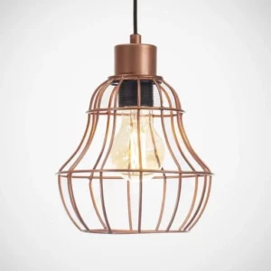 Pendente Aramado Ballon 1xe27 Cobre 459 Itamonte