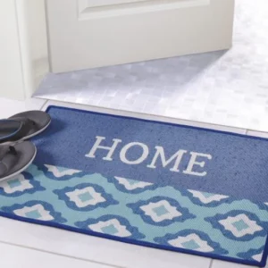 Tapete de Porta Jacquard 45x65 Bleu Ref:11442 Panosul