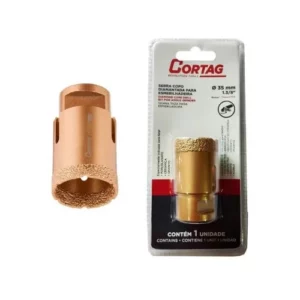 Serra Copo Diamantada P/ Esmerilhadeira 50mm Cortag