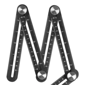 Gabarito Angular Metálico Multifunção Preto - Imagem 3