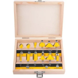 Jogo de Fresas para Madeira 12 Peças - Vonder