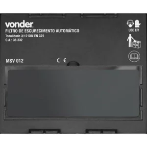 Máscara de Escurecimento Automático Msv 012 Tonalidade 12 - Vonder