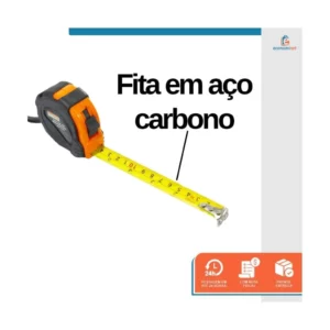 Trena Aço Emborrachada 5mx19mm Starfe - Imagem 5