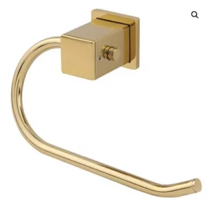 Papeleira Square Gold Brilhante Rainha