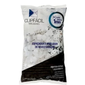 Clips Facil 1,0mm - Pacote 50 Peças (promoção)