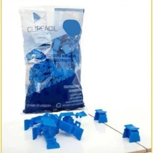 Clips Facil 1,5mm - Pacote 50 Peças (promoção)