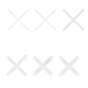 Espaçador Piso Siliconado 1,5mm 100un