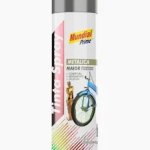 Spray 400ml Metalica Aluminio Mundial