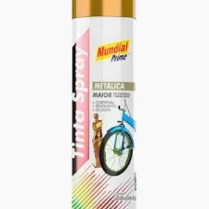Spray 400ml Metalica Dourado Mundial