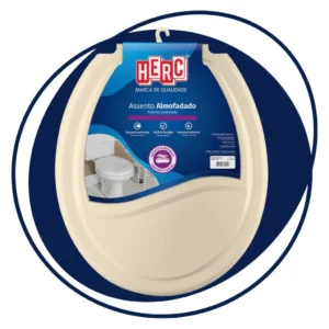 Assento Almofadado Bege