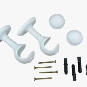 Suporte P/ Cortina Simples (2 Pecas)