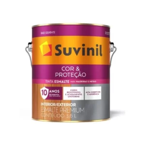 Suvinil Esmalte (cor e Prot) Acet Base a 0,80 Lt - Solvente