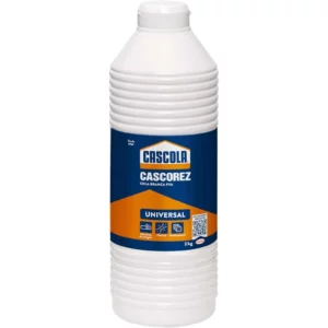 Cascola Cascorez Universal, Cola Branca Extra Forte de Fácil Aplicação, Cola de Pva com Secagem Transparente, Cascorez Universal para Colagens de Alto Desempenho, 1x1kg