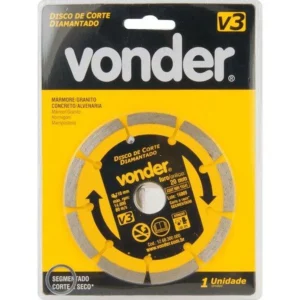 Disco de Corte V3 110 X 20mm para Construção - Vonder