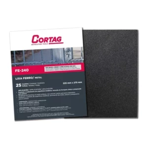 Lixa Ferro Fe240 Nº 220 Preto