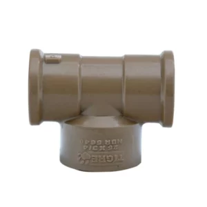 Tê 90° Soldável com Rosca 3/4''x25mm Marrom
