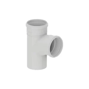 Te Pvc de Esgoto 100mm 4" Branco Tigre