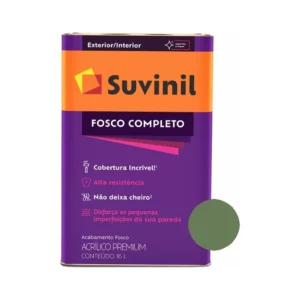 Tinta Acrílica Fosco Completo Cinza Fechado Premium Suvinil Tinta Acrílica Fosco Completo Cinza Fechado 16l Suvinil
