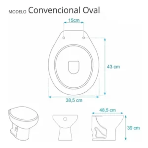 Assento Envolvente Branco - Imagem 6
