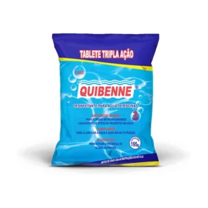 Tablete Cloro 200g Multipla Ação 3 em 1 - Quibenne