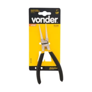 Vonder, Alicate para Anéis Interno, Bico Reto, 7".