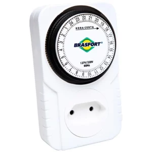 Timer Analógico Bivolt 60hz Blister - Brasfort
