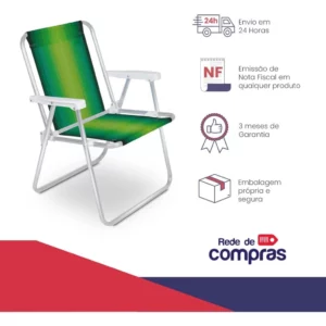 Cadeira Alta Alumínio Mor - Estampas Sortidas - Imagem 8