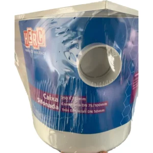 Caixa de Gordura Herc com Cesto 250 X 250 X 75mm 2309 Quadrada