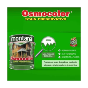 Osmocolor Montana Stain Mogno Madeira 3,6lt - Imagem 4