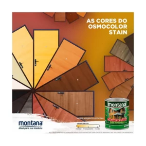 Osmocolor Montana Stain Mogno Madeira 3,6lt - Imagem 5