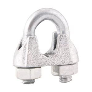 Nove54, Clips para Cabo de Aço 3/8" - 9,53 Mm.