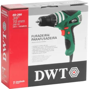Dwt, Furadeira/parafusadeira 3/8", 280 W, Ed 280, 220 V~. - Imagem 3