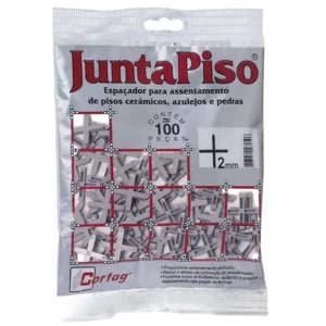 Pacote Espaçador Juntapiso 2,00mm Plástico