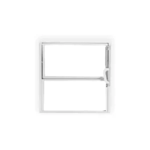 Janela Basculante de Alumínio 2 Seções Mgm Soft 40x40cm Branco Janela Basculante de Alumínio 2 Seções Soft 40x40cm Branco Mgm