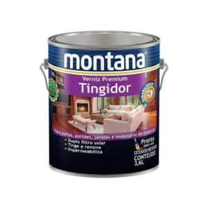Verniz Tingidor Brilhante Mogno 3,6l Montana