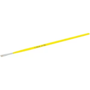 Atlas - Pincel Artístico Achatado com Cerdas de Pelo Suíno de 22mm e Cabo Amarelo