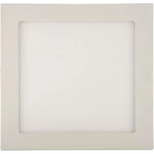 Painel Led Emb Quad Alum 218mm Bivolt 18w 4.100k - Branco