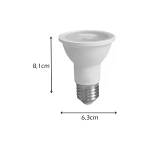 Lâmpada Led Par 20 6,5w 4000k Branco Neutro Bivolt - Imagem 3