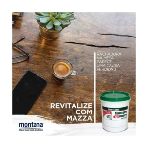 Massa para Madeira 220gr Branca Montana - Imagem 4