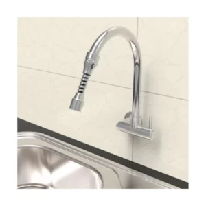Extensor Plastico Cromado P/torneira C/rosca 14cm - Imagem 4