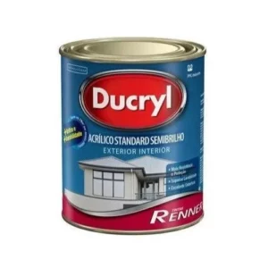 Tinta Ducryl Semibrilho Base Media 800ml Dv7491