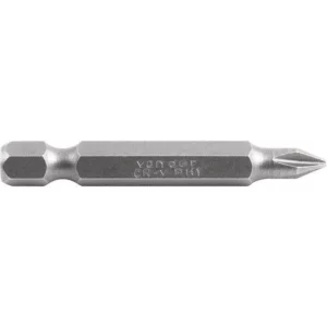 Bits/ponteira Phillips Ph1 1/4" X 50mm 5 Peças - Vonder