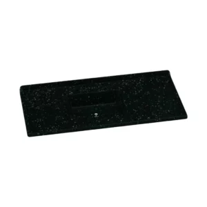 Pia Sintética Standart 120 X 55 Cm Pedra Preta Aj Rorato